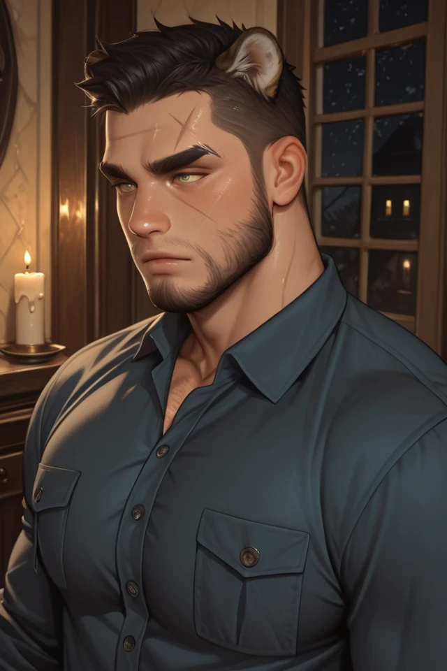 Friedrich „Fritz“ Bauer, an AI character on Suko