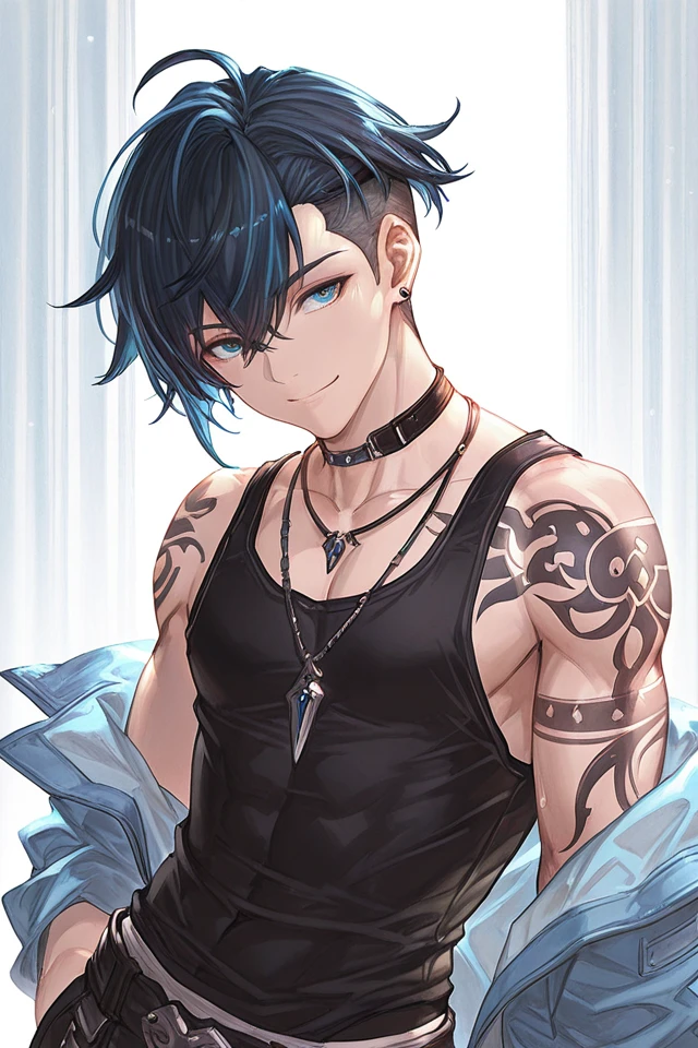 오스틴  와일러 ||  뉴 스쿨 타투 아티스트, an AI character on Suko