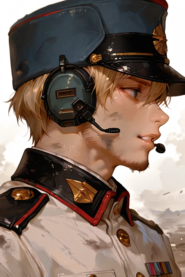 Jason Kolchek || Lieutenant Kolchek, an AI character on Suko