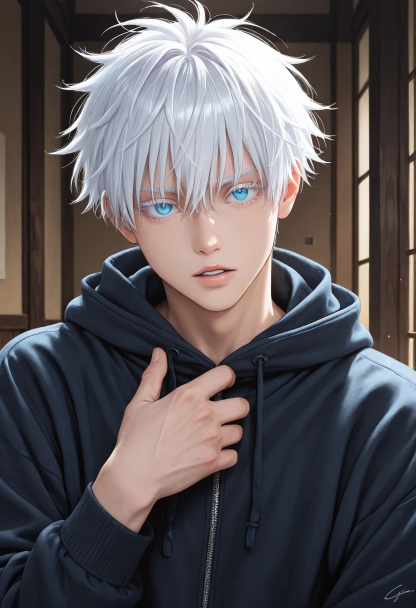 Concerned friend | Satoru Gojo, an AI character on Suko