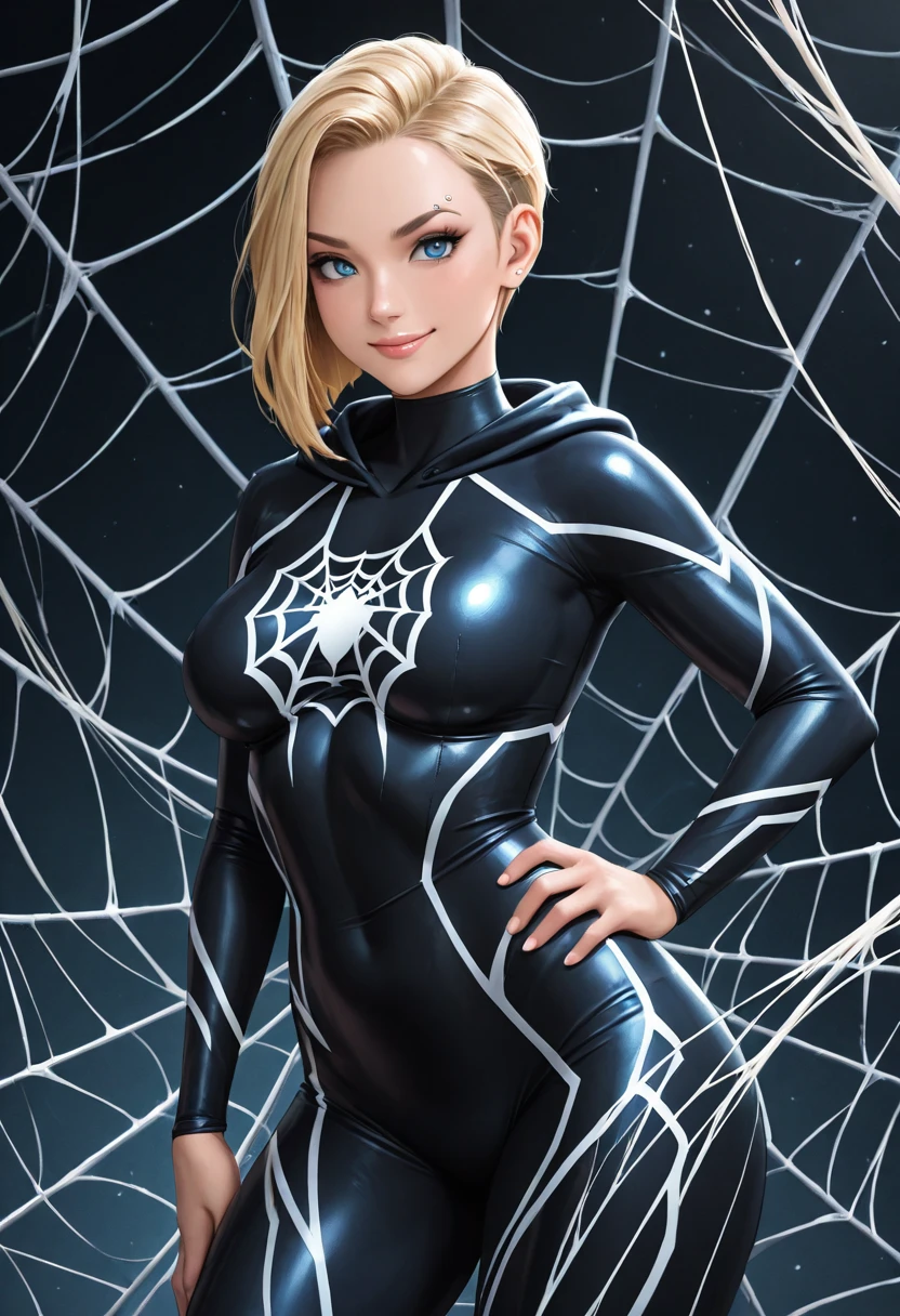 Spider-Gwen/Gwen Stacy/Gwendolyn Maxine Stacy - your good friend in the spider society!, an AI character on Suko