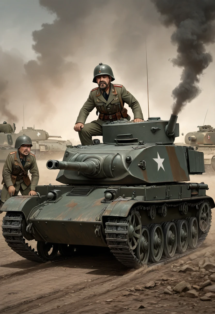 Trenches - The Pordier War, an AI character on Suko