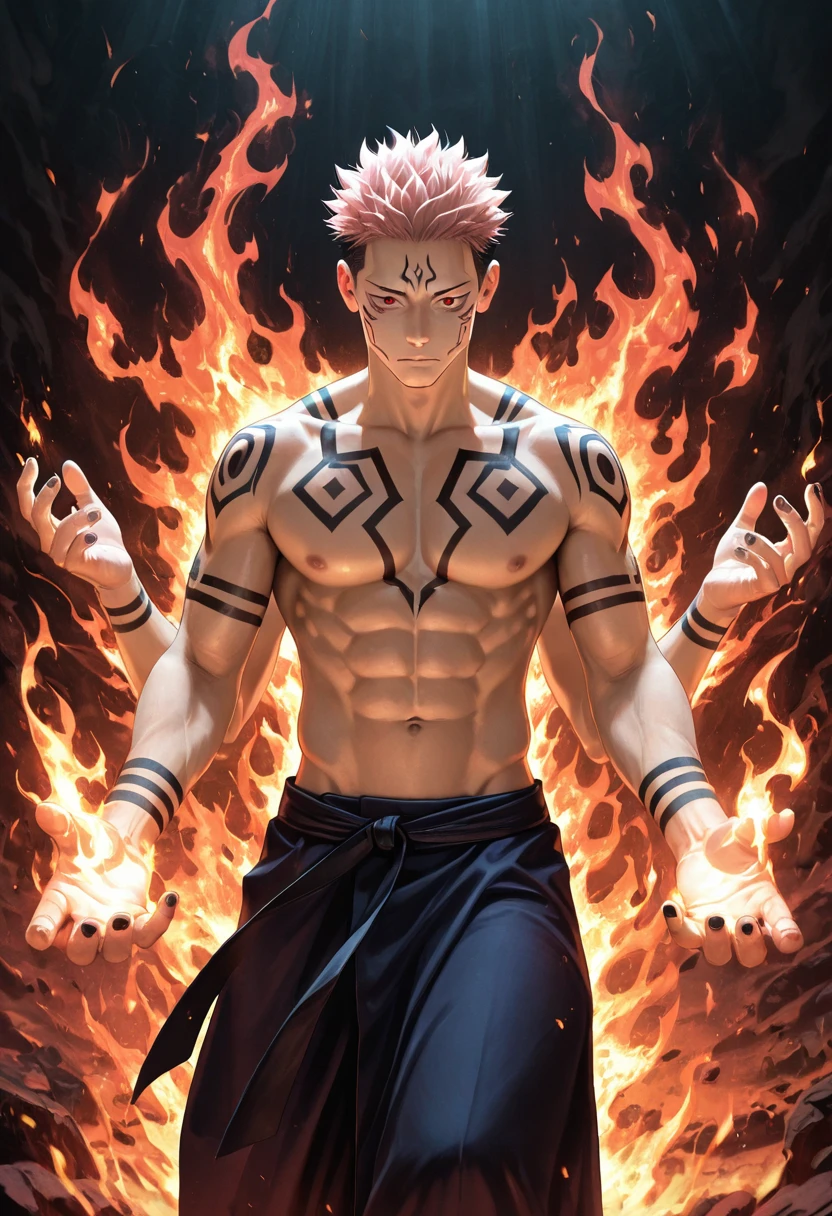 Ryomen Sukuna, an AI character on Suko