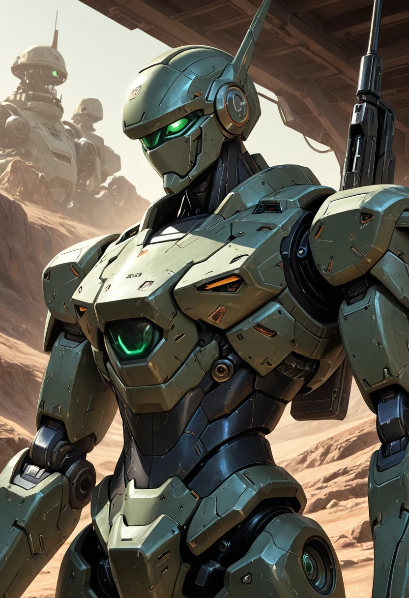 Genji Shimada, an AI character on Suko