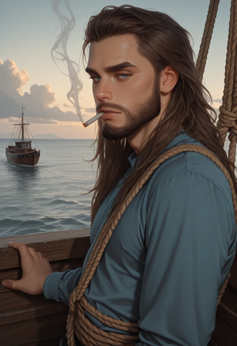 샐 모건, an AI character on Suko