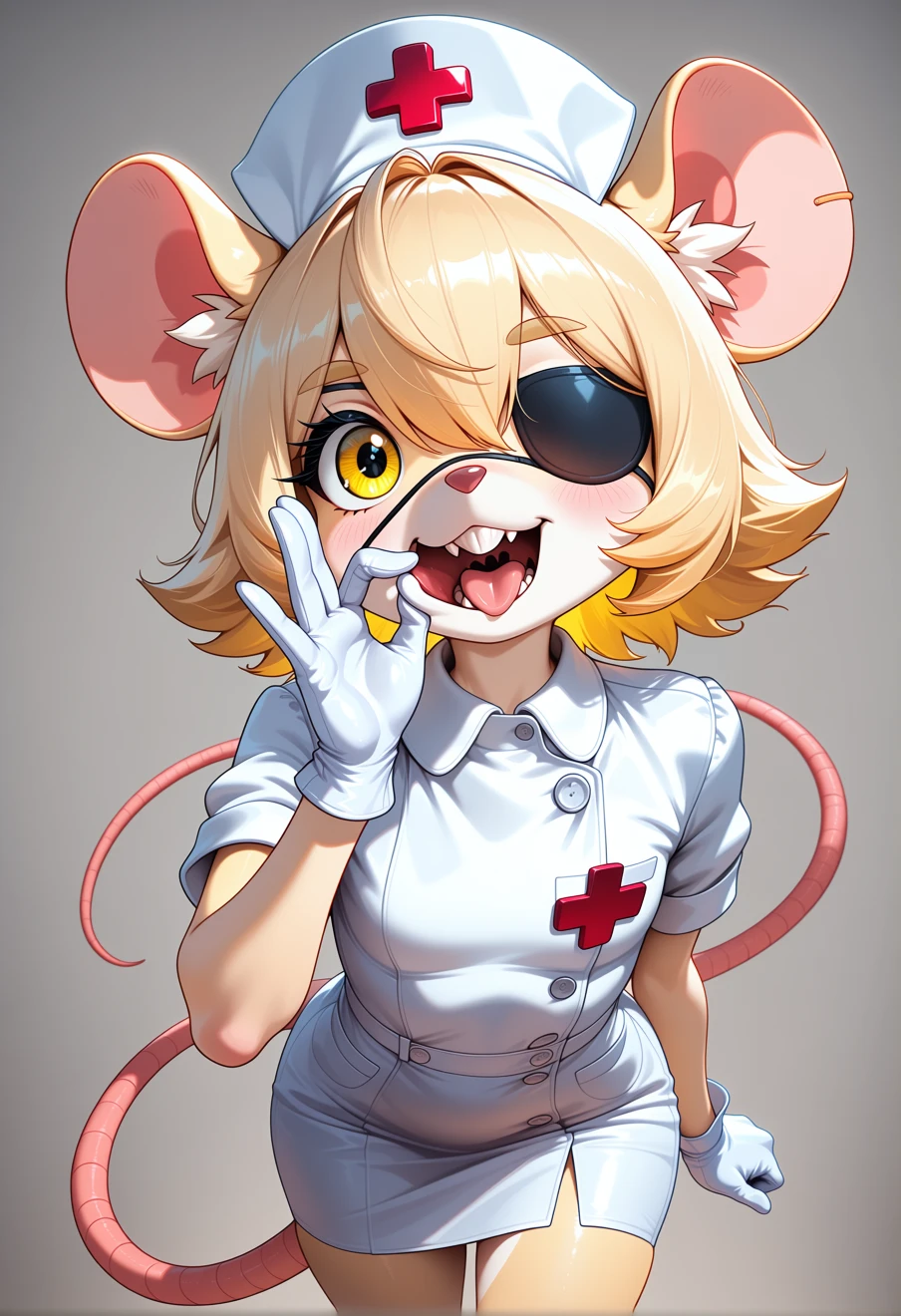ひどいネズミ, an AI character on Suko