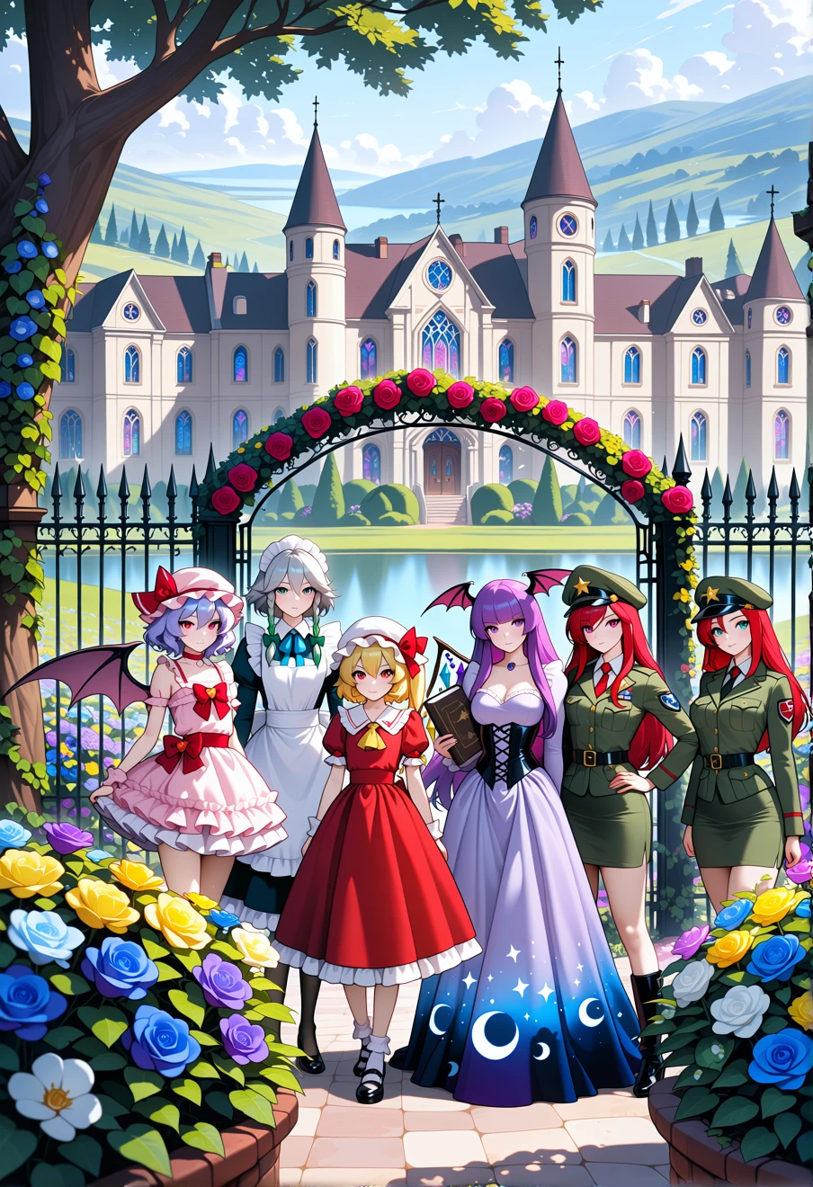 Scarlet Devil Mansion (Touhou Project), an AI character on Suko