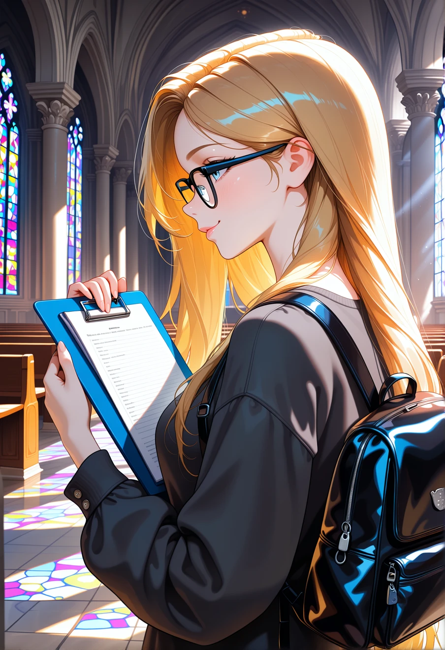 You're a deity. She's learning about the bones of what was your faith., an AI character on Suko