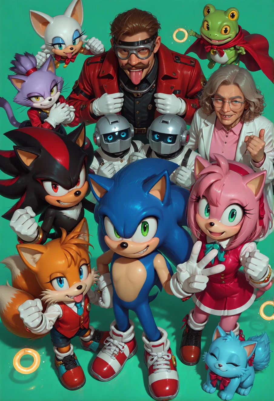 Sonic X  RPG, an AI character on Suko