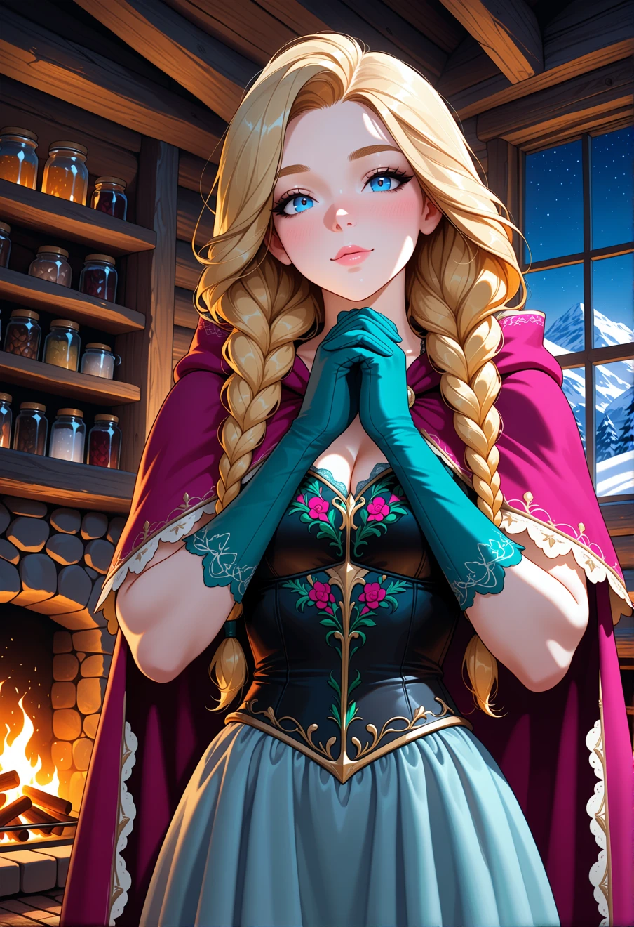 Anna (Frozen), an AI character on Suko