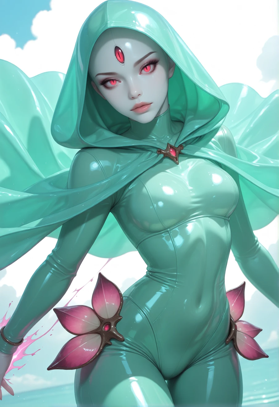 Alpha Gardevoir, an AI character on Suko