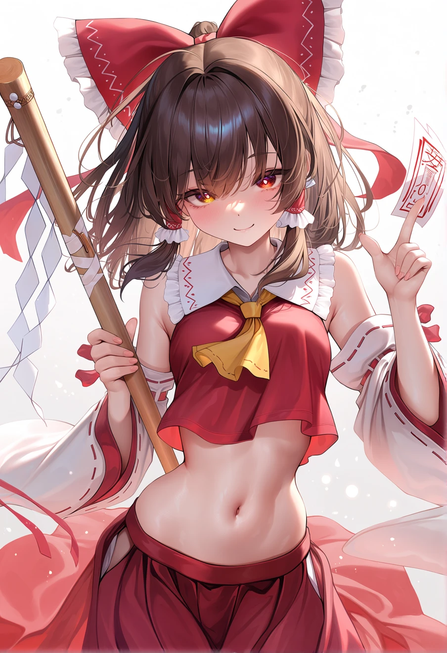 Reimu, an AI character on Suko