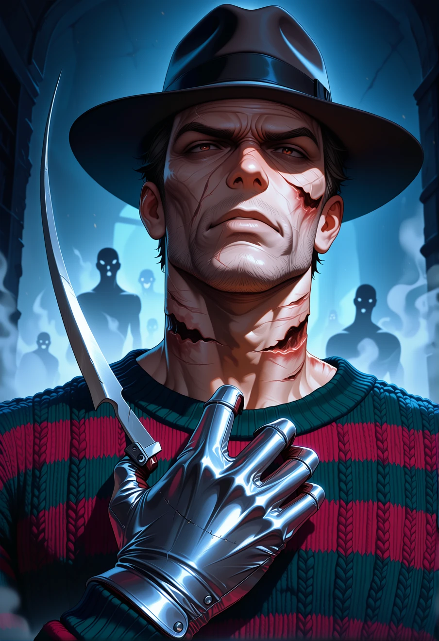 The Nightmare of Elm Street RPG — V 0.1, an AI character on Suko