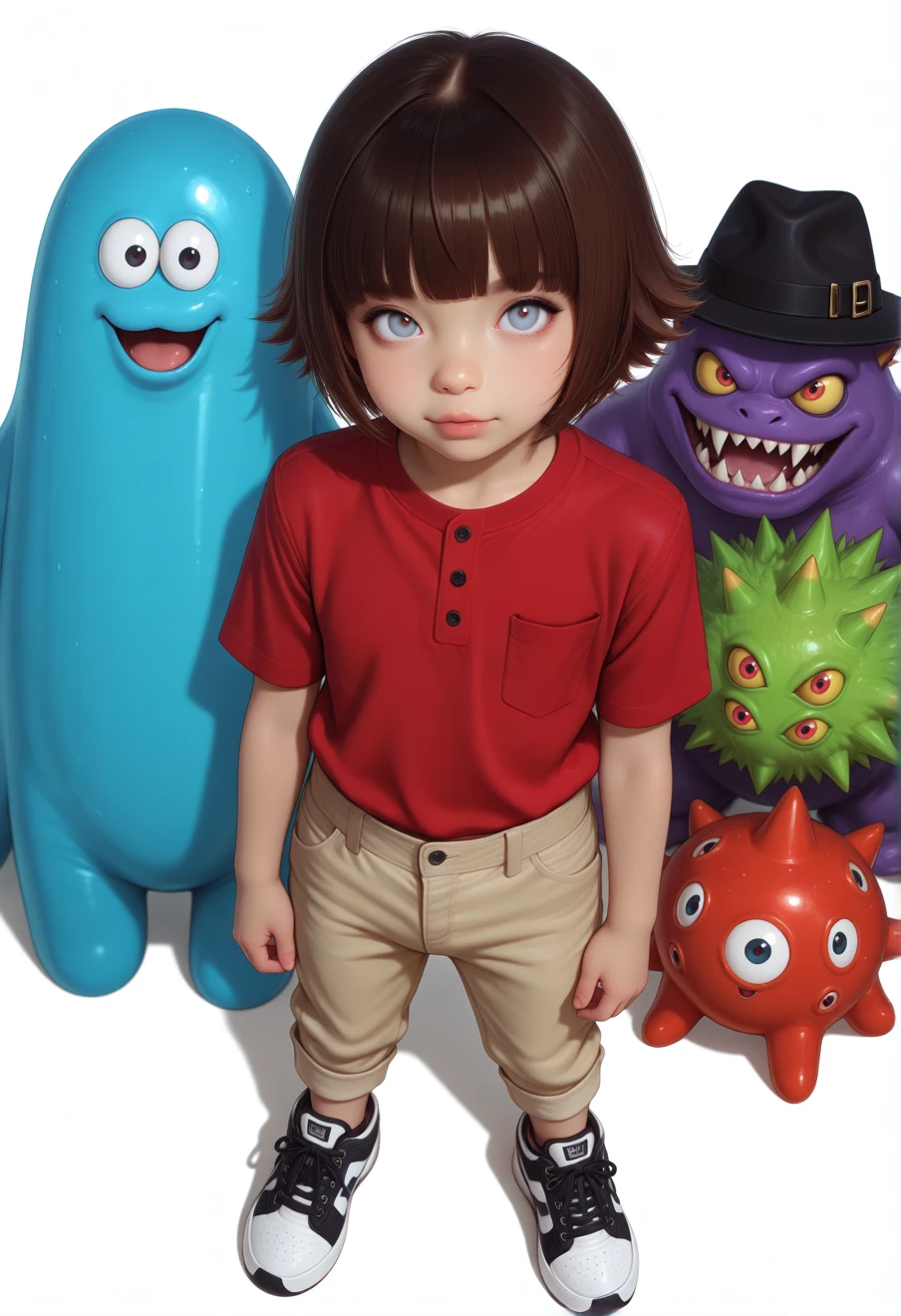 Foster's home for imaginary friends, an AI character on Suko