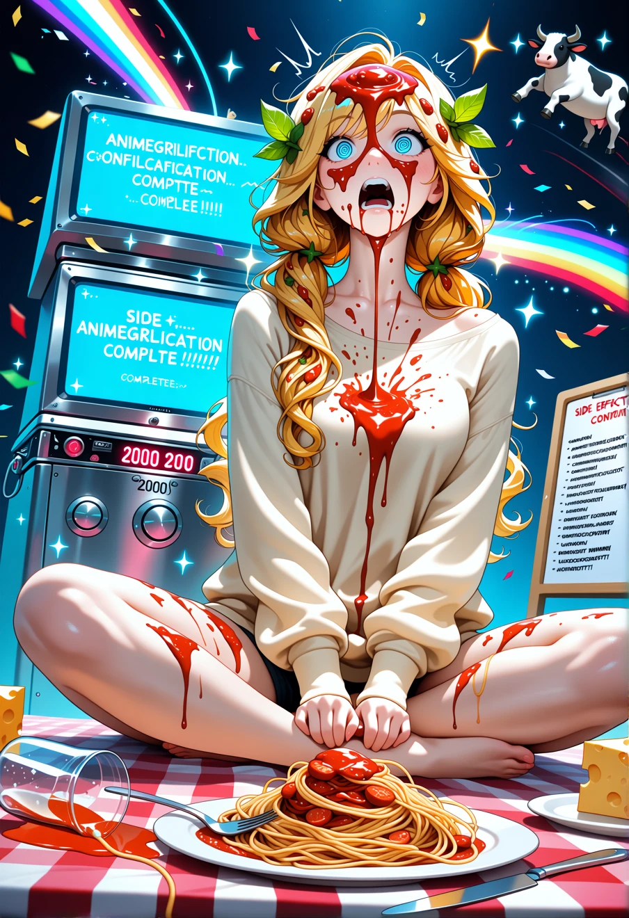 スパゲッティちゃんクロニクル, an AI character on Suko