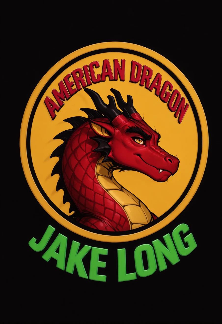 American dragon Jake long RPG, an AI character on Suko