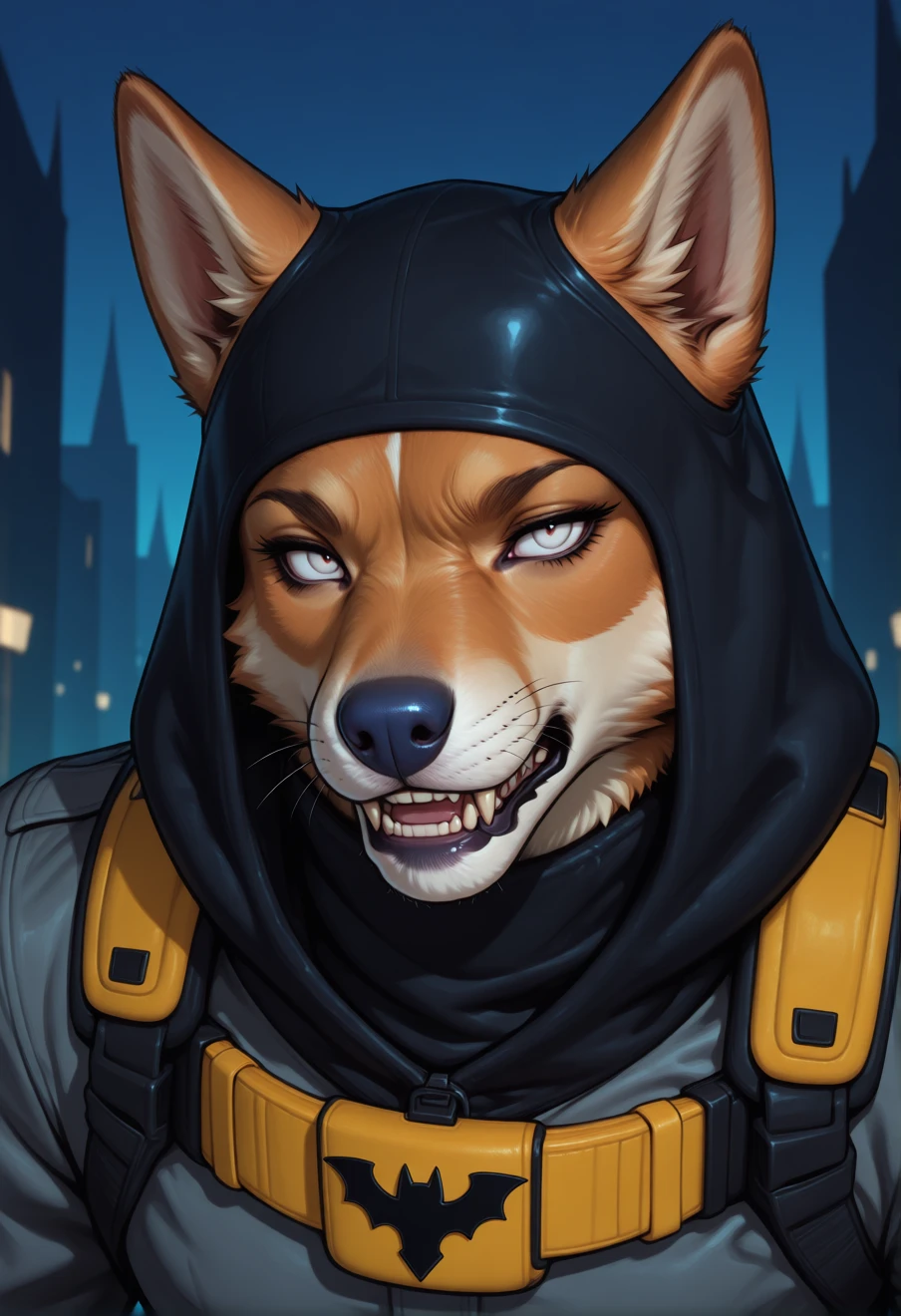 Ace The Bat-Hound, an AI character on Suko